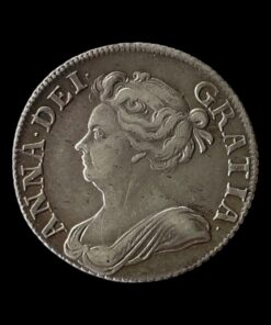 Anne Shilling 1709 3rd bust
