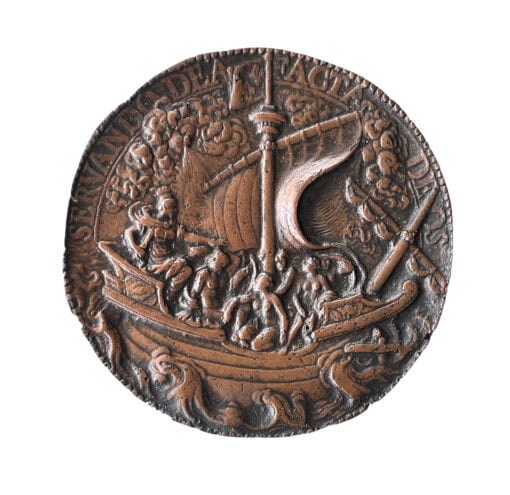 Marie de Medici To her regency by Guillaume Dupré Uniface Medal