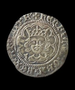 Henry VI  (1430-31) Rosette-Mascle issue Halfgroat of London – Rare