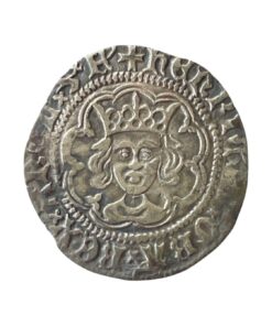 Henry VI  (1430-31) Rosette-Mascle issue Halfgroat of London – Rare