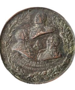 Uniface Medal from 1864 Celebrating the Liberation of Schleswig-Holstein during the Second Schleswig War