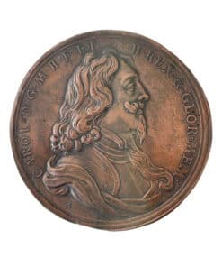 King Charles I, Memorial Executed in 1649 uniface Medal