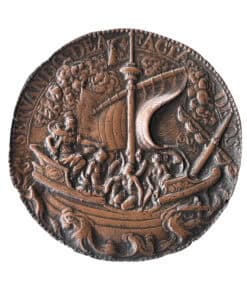 Marie de Medici To her regency by Guillaume Dupré Uniface Medal