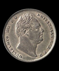William IV Sixpence 1834 - Rare in this Grade - Image 3