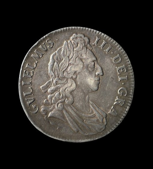 William III Crown 1696 OCTAVO 1st Bust