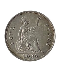 William IIII Silver Groat or Fourpence 1836 - Image 2