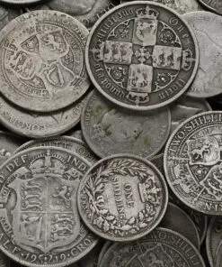 500g Mixed Date Unsorted Pre-1920 .925 British Sterling Silver Bullion Coins - Less than Spot and best Price Anywhere!