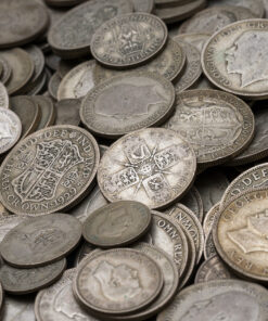 500g Mixed Date Unsorted 1920-1947 50% British Silver Bullion Coins - Best Price Anywhere and below Spot!