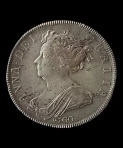 Anne Halfcrown 1703 TERTIO VIGO below bust, Pre Union